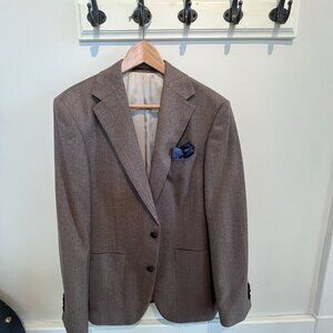 Chevron Blazer Brown par Simons - Le 31